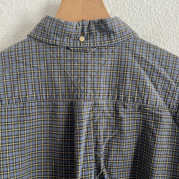 Vintage Tommy Hilfiger Check Plaid Men's Button Front Long Sleeve Shirt XL - Picture 5 of 6
